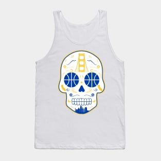 Golden State Sugar Skull Tank Top